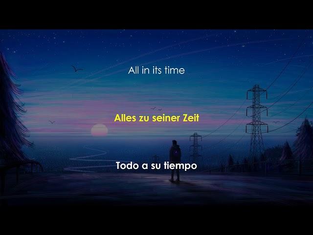 Clueso - Alles Zu Seiner Zeit (Liedtext - Lyrics - Letra español)