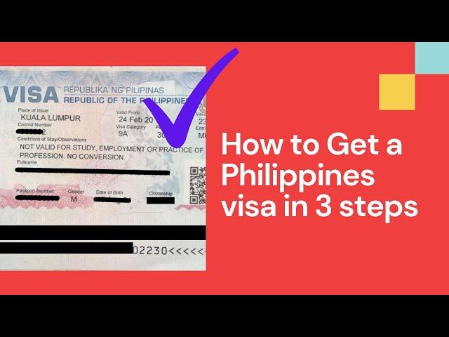 How to Get a Philippines visa step by step guide