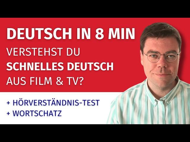 Learn German With TV | Advanced German Listening & Fluency Training