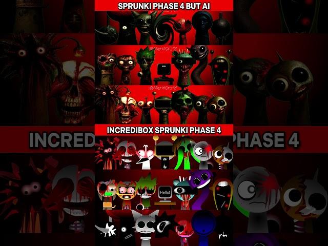 Incredibox Sprunki Phase 4 Vs Sprunki Phase 4 But AI