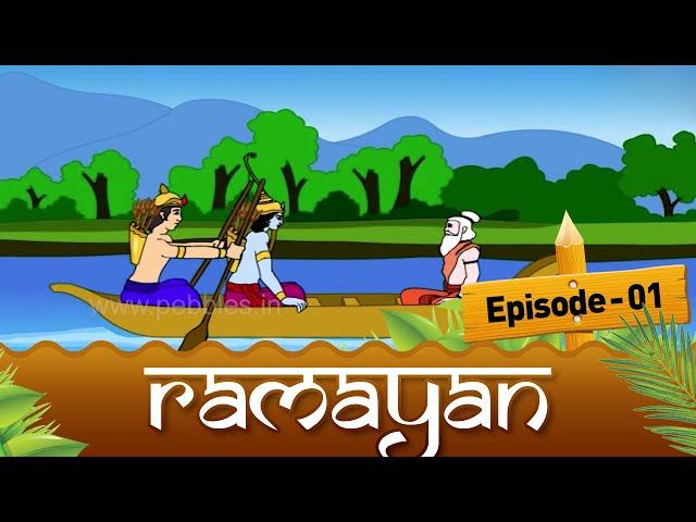 Ramayan in English Repeat Telecast | Ramayana Episodes Part 1 | Pebbles Kids Stories