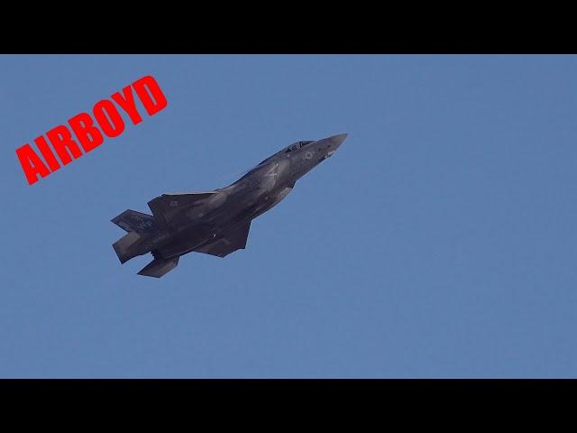 F-35B Thursday Practice Miramar Air Show 2024