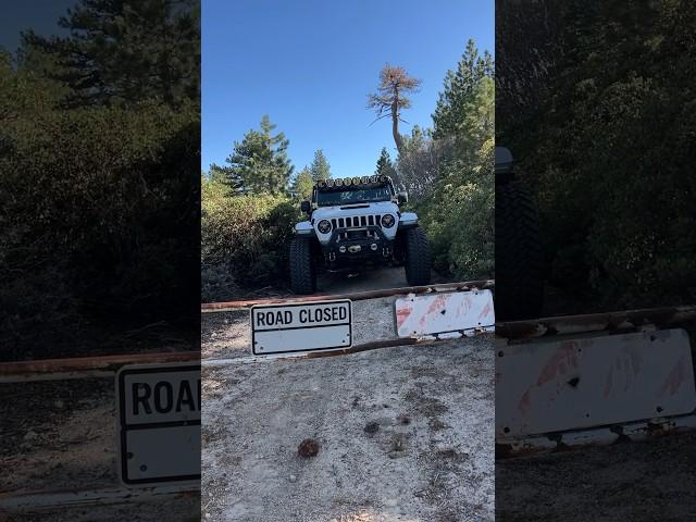 Turns out this trail was closed. Gate was open, we went in. Got to the end, closed   #alwayscheck1st