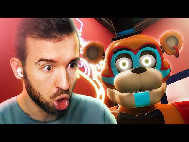 ФРЕДДИ ТЕПЕРЬ НАШ ДРУГ?! в FNAF SECURITY BREACH