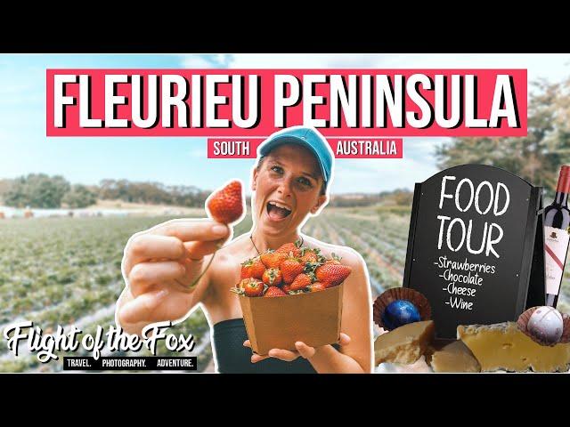 FOOD TOUR on the FLEURIEU PENINSULA | Picnic with all the BEST FOOD | South Australia Road Trip