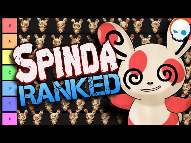 Ranking Every Spinda! The Definitive Tier List!  |  Pokemon Tierlist