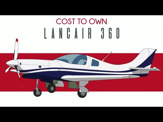 Lancair 360 - Cost to Own