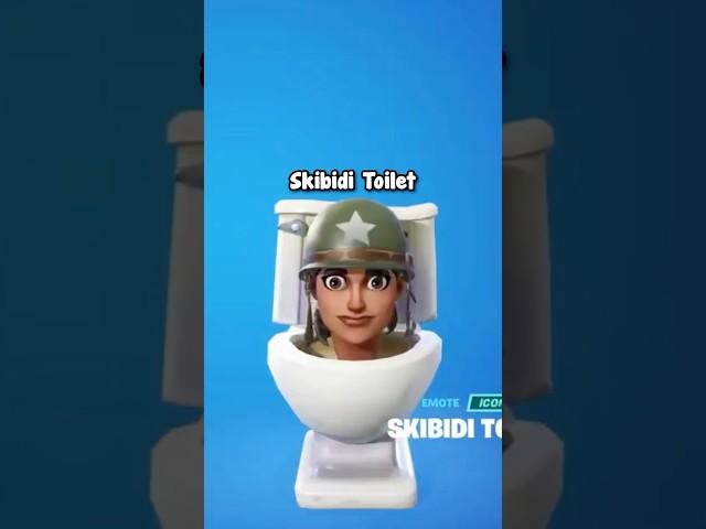 Skibidi Toilet is In Fortnite.. 