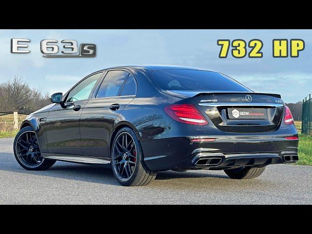 732HP AMG E63 S is FASTER than a Ferrari F12! // REVIEW on Autobahn