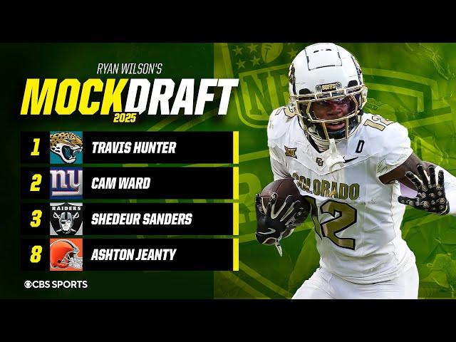 2025 NFL Mock Draft: Ryan Wilson says Jags need Travis Hunter's creativity on both sides of the ball