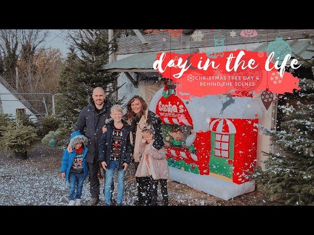 DAY IN THE LIFE | CHRISTMAS TREE DAY | VLOGMAS 2022