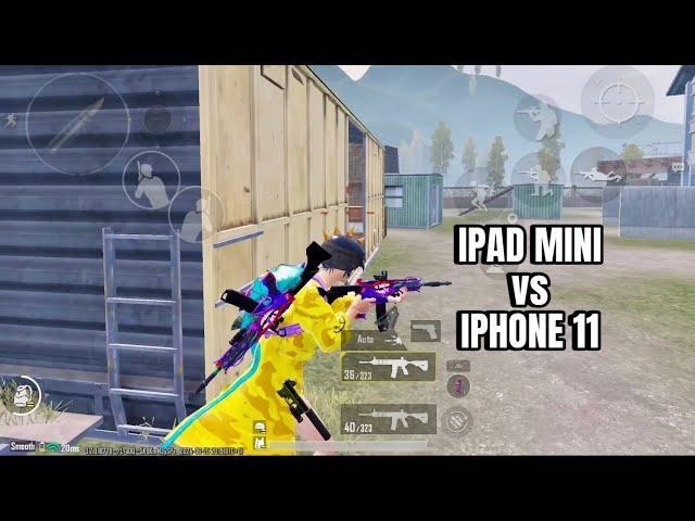 IPAD MINI 6 vs IPHONE 11  | PUBG TDM GAMEPLAY