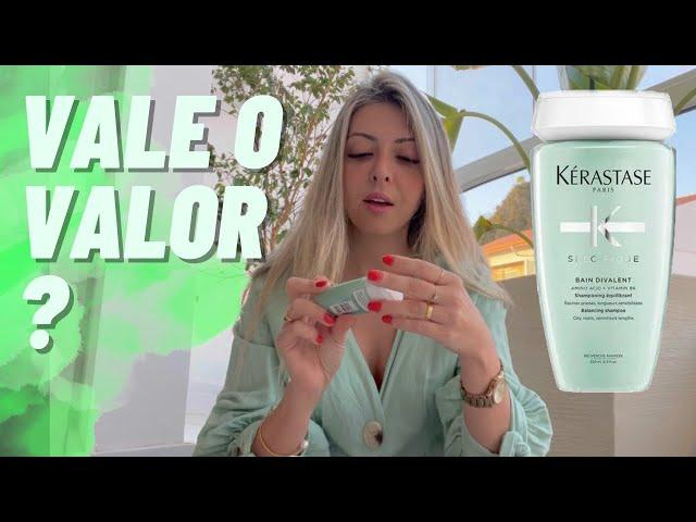 RESENHA BAIN DIVALENT KÉRASTASE SPECIFIQUE  cabelo fino, loiro descolorido e raiz oleosa