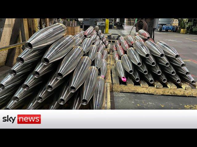 Ukraine War: US factories ramp up weapon production