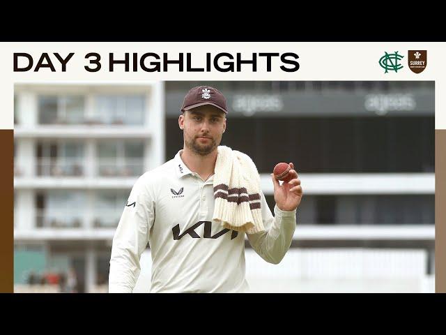 HIGHLIGHTS: Will Jacks takes career best SEVEN wickets on third day at Trent Bridge