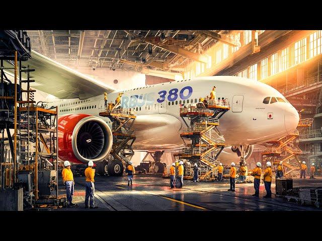 AIRBUS A380 MEGA Factory: Building The World's Largest Passenger Plane