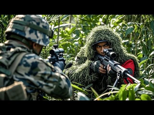 抗日激戰電影！日軍狙擊手叢林伏擊國軍小夥，怎料反被一槍爆頭！ ️ 抗日 MMA | Kung Fu