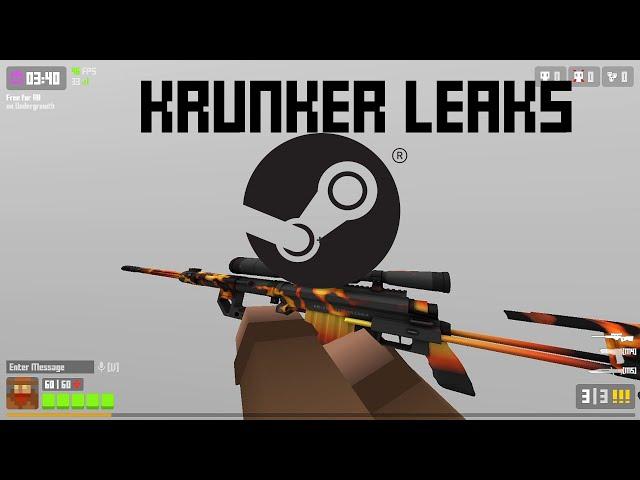 Krunker leak *NEW* STEAM CLIENT???!!!