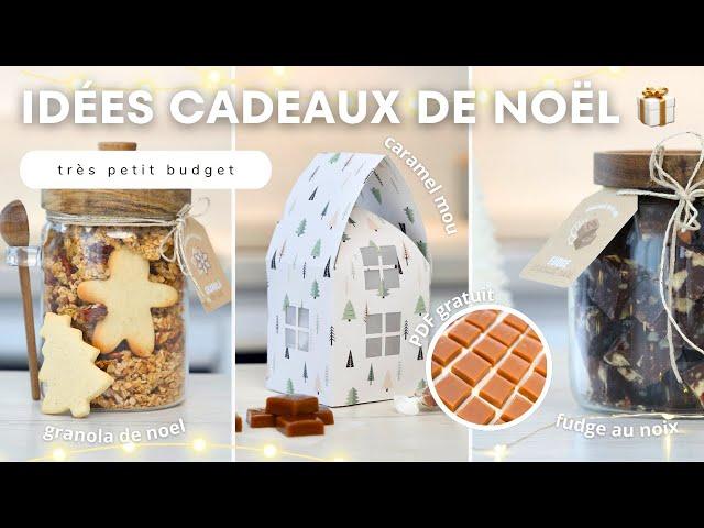 6 IDÉES CADEAUX DE NOËL (petit budget)   | DIY