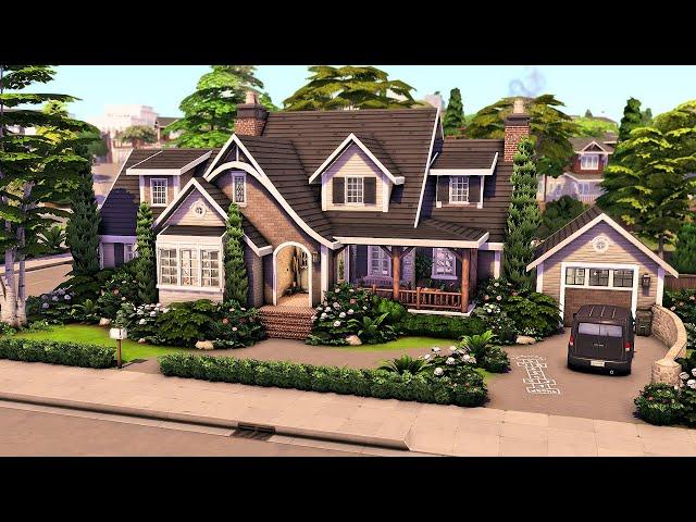 Single Story Home for a Big Family | The Sims 4 Speed Build