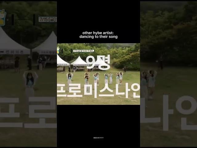[TXT] other hybe artists vs txt 