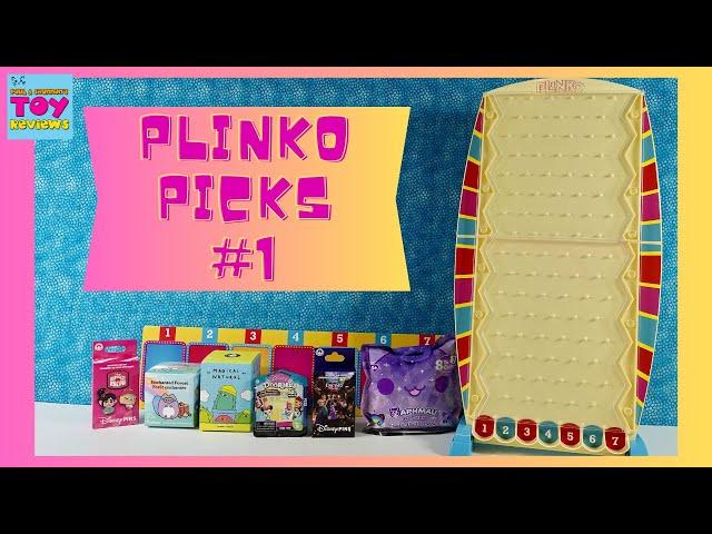 Plinko Picks What We Open #1 Blind Bag Box Fun | PSToyReviews