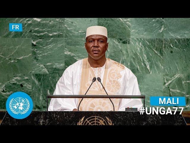 (Français)  Mali - Prime Minister Addresses United Nations General Debate, 77th Session | #UNGA