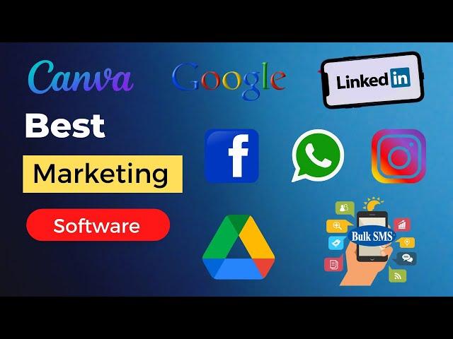 Marketing Software Product List | All Types Digital Marketing software available