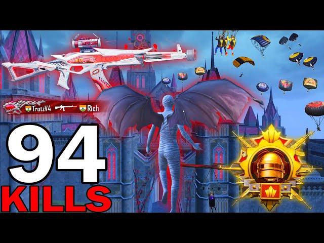 94 KILLS Wow! NEW MODE BEST AGGRESSIVE RUSH GAMEPLAY SAMSUNG,A7,A8,J4,J5,J6,J7,J2,J3,XS,A3,A4,A5