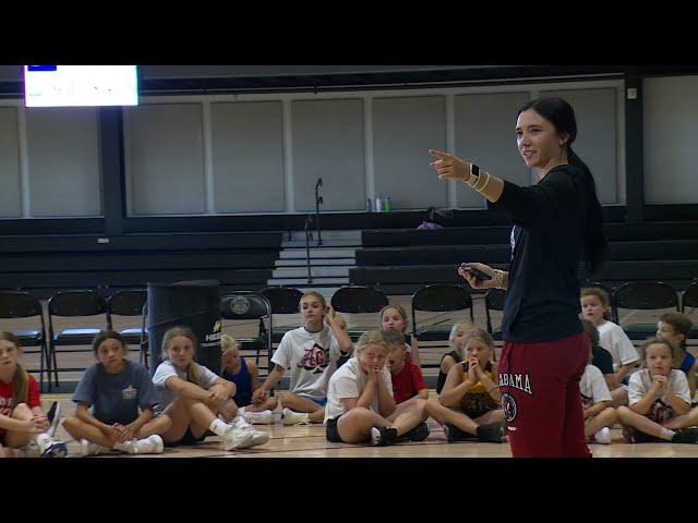 Ace Austin inspires young athletes at inaugural basketball camp