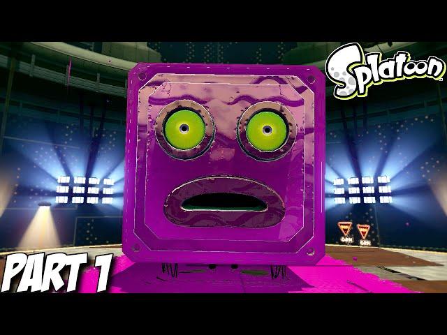 Splatoon Story Mode Gameplay Walkthrough Part 1 - Nintendo Wii U