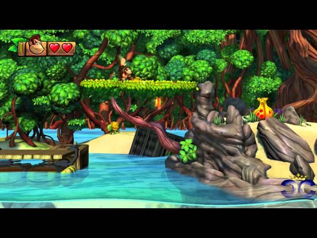 Donkey Kong: Tropical freeze - Gameplay part 1