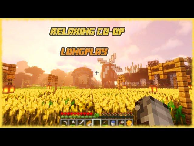 Minecraft - Relaxing Co-op Longplay [No Commentary]