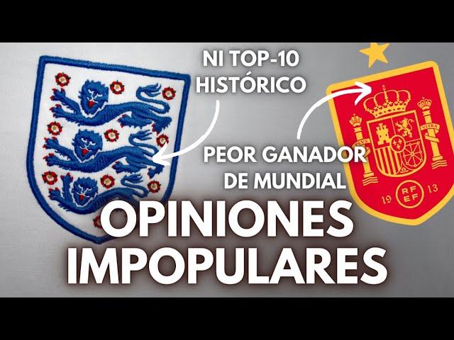 "ES MÁS DIFÍCIL GANAR EUROCOPA QUE MUNDIAL" | VUESTRAS OPINIONES IMPOPULARES #4