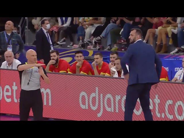 All TECHNICAL FOULS on flop, coach, bench and players - European Qualifiers for FIBA World Cup 2023.