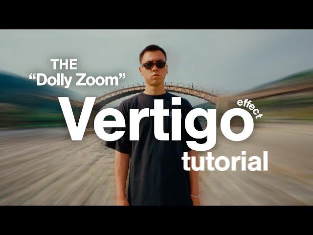 Vertigo Effect TUTORIAL - How to DOLLY ZOOM With or Without a Zoom Lens