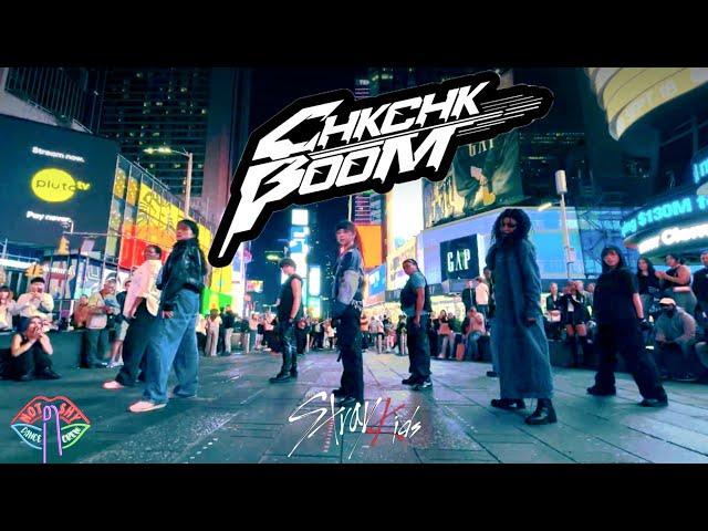 [KPOP IN PUBLIC NYC] STRAY KIDS (스트레이 키즈) - CHK CHK BOOM Dance Cover by Not Shy Dance Crew