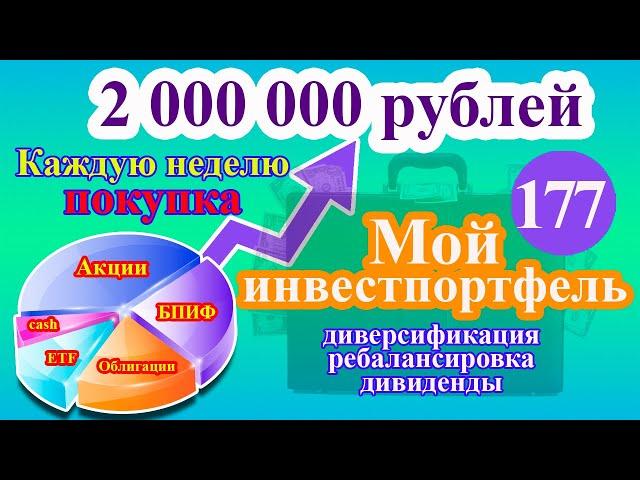Мой инвестиционный портфель | Инвестиции в будущее | Достойная пенсия #177