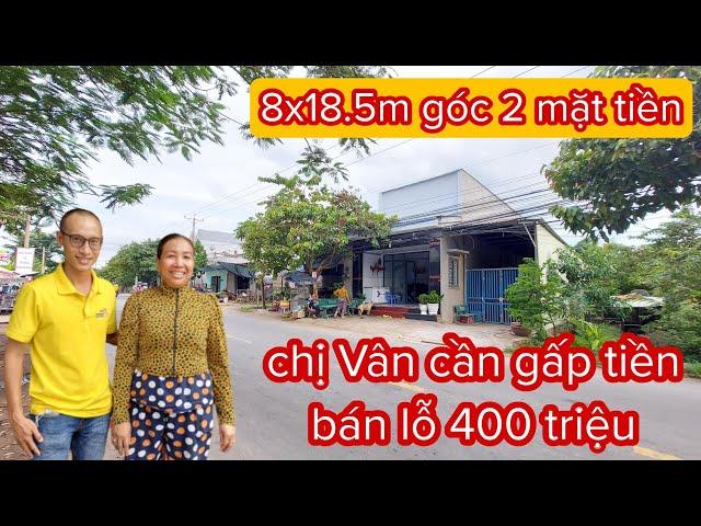 chị Vân cần bán nhà 2 mặt tiền đường nhựa gần chợ Bình Chánh 8mx18.5m Giảm 400 triệu | sổ hồng riêng