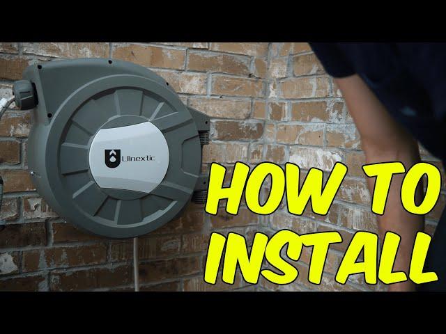 How to Easily Install Your Wall Mounted Garden Hose Reel