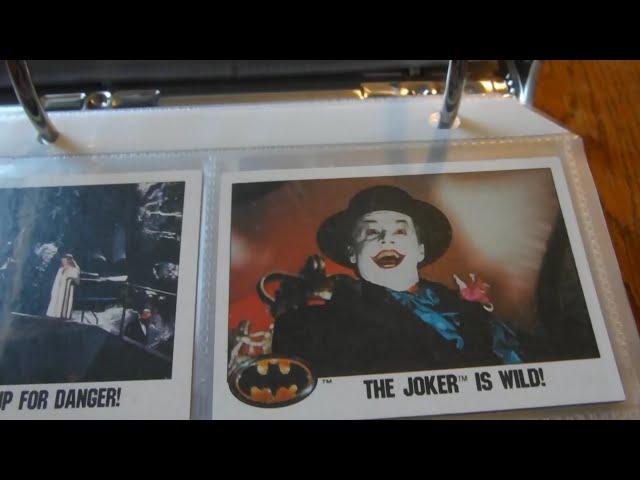 Overgrown Manchild's Collection #19: 1989 Topps Batman Trading Cards (series 1 complete set)