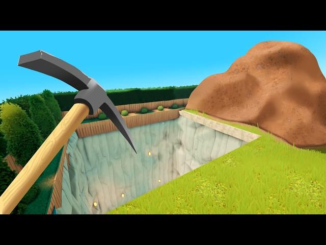 I pushed the game about digging a hole to its limits