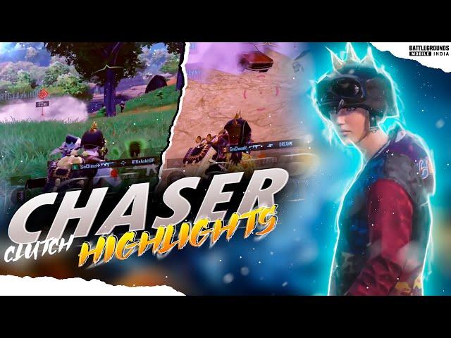Chaser Clutches FragsHighlights#bgmi #pubgindia #clutches #highlights