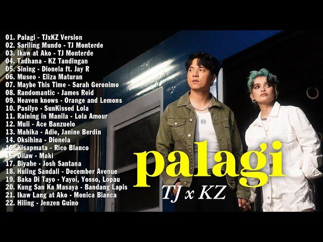 Palagi - TJxKZ Version  Best OPM Tagalog Love Songs With LyricsOPM Trending 2024 Playlist #opm1