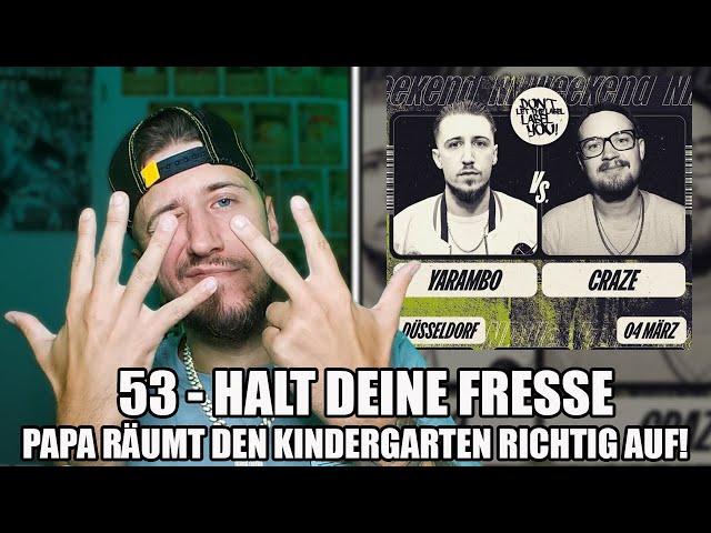 YARAMBO VS CRAZE REACTION // YARAMBO MACHT MIESE