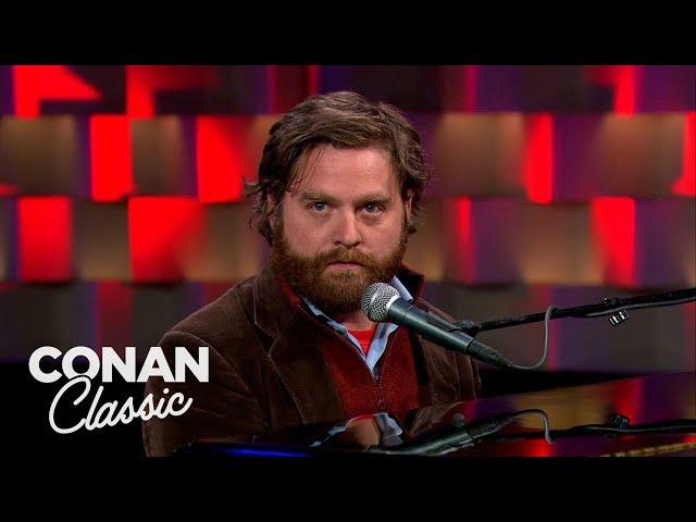 Zach Galifianakis Stand-Up | Late Night with Conan O’Brien