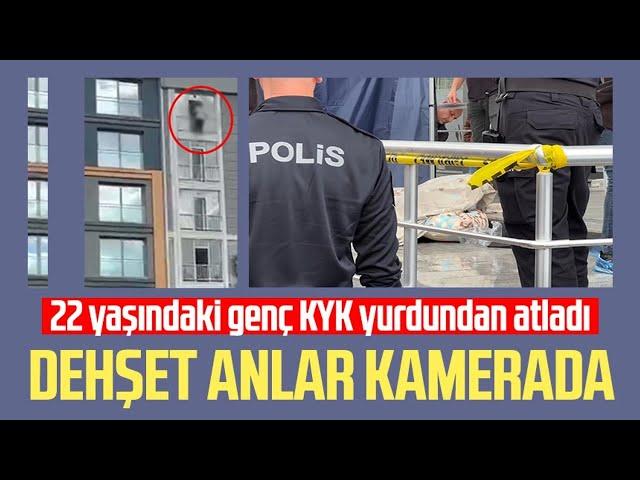 22 yaşındaki genç kyk yurdundan atladı