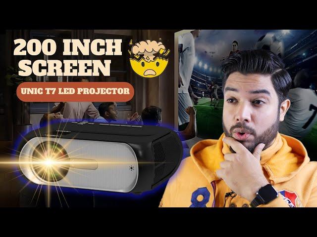 Unic T7 Projector ReviewIs it the BEST Budget Projector?4000 Lumens️Home Cinema️200" ScreenWiFi