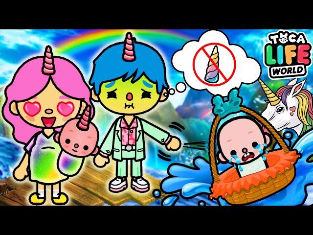 РОДИТЕЛИ БРОСИЛИ МЕНЯ, ПОТОМУ ЧТО Я НЕ ЕДИНОРОГ! Toca Boca Life World