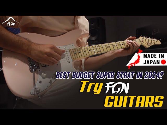 Best Budget Super Strat In 2024? Try FGN Guitars - Made In Japan